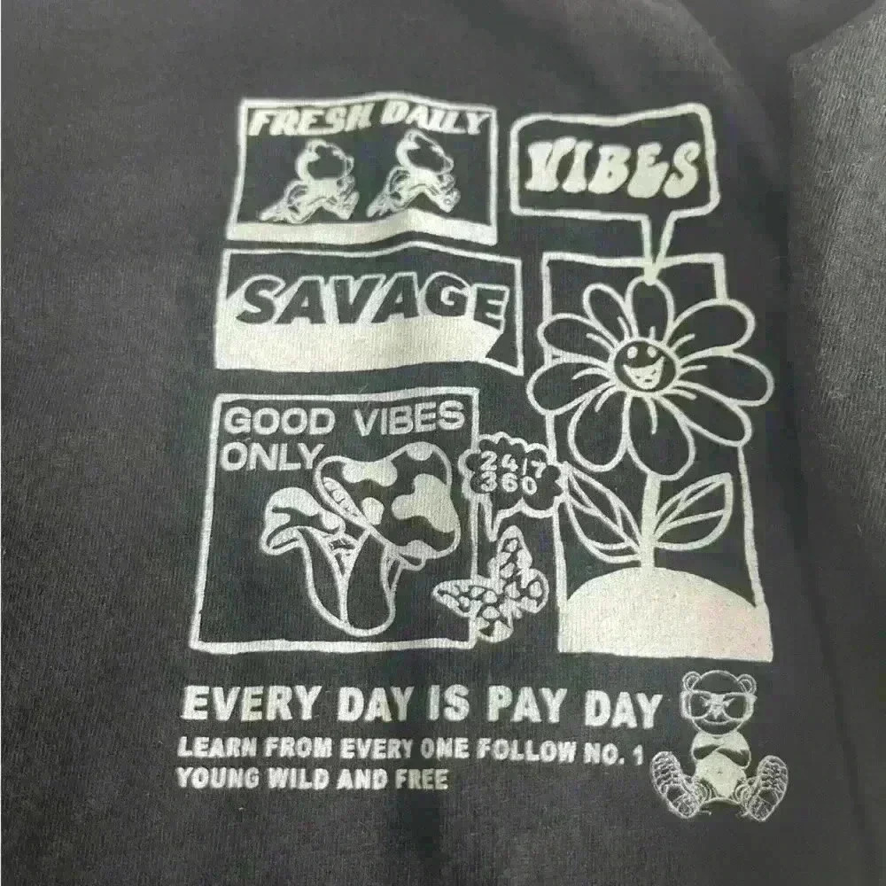 Fresh Laundry Savage Long Sleeve Tee size L - Picture 2 of 7